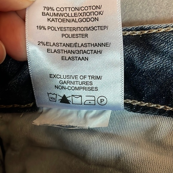 Silver Jeans Womens 2 Long The Curvy Mid Skinny Stretch Denim NEW - Picture 15 of 15